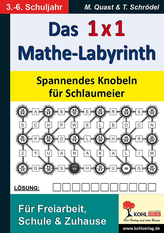 Das Einmaleins-Mathe-Labyrinth