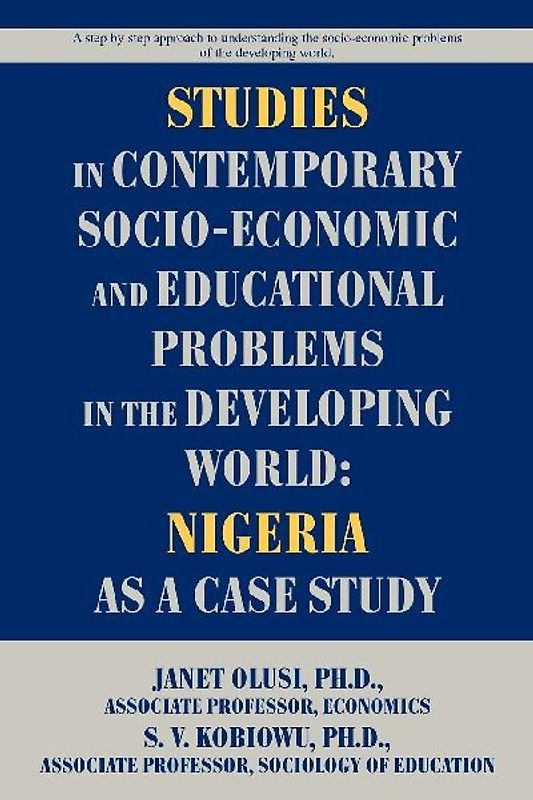 Studies in Contemporary Socio-Economic and Educational Problems in the Developing World