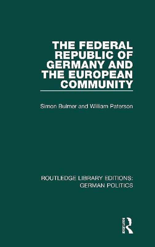 The Federal Republic of Germany and the European Community (RLE