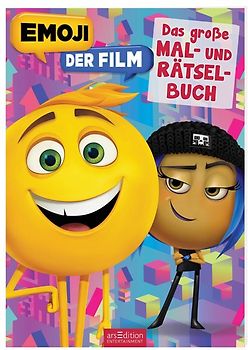 emoji - Das große Mal- und Rätselbuch