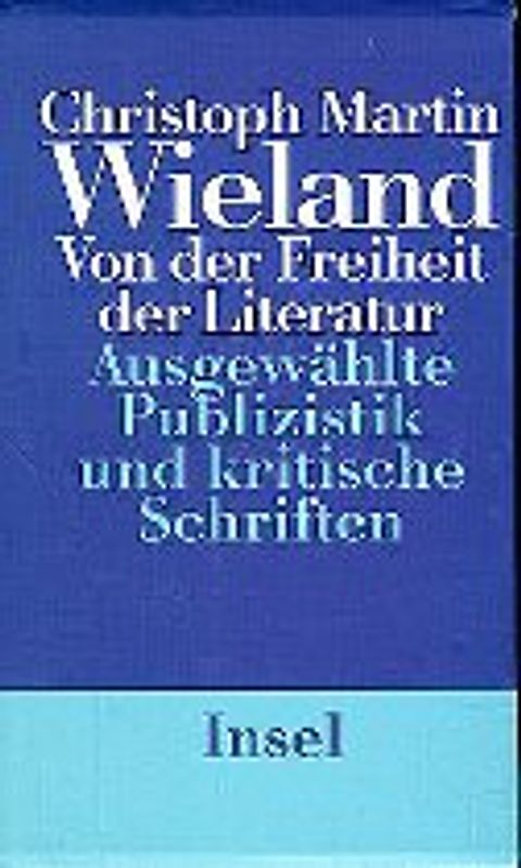 Von der Freiheit der Literatur