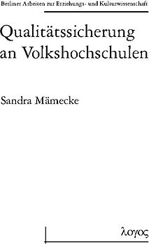 Qualitätssicherung an Volkshochschulen