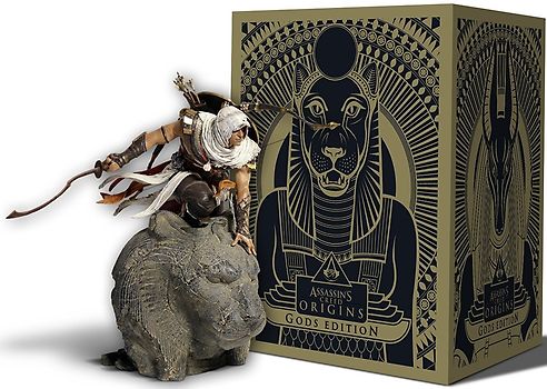 Assassin's Creed Origins [Gods Collector's Edition inkl. Bayek, Artbook, Weltkarte, Soundtrack] Xbox One