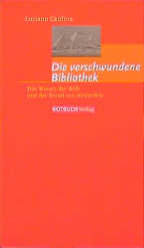 Die verschwundene Bibliothek