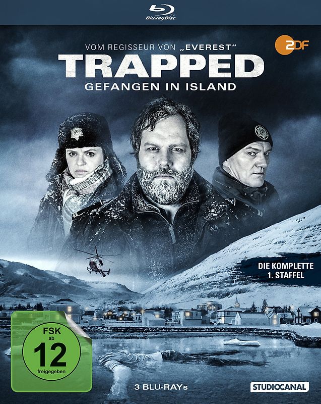 Trapped - Gefangen in Island - Die komplette 1. Staffel [3 Discs] Blu-ray Disc
