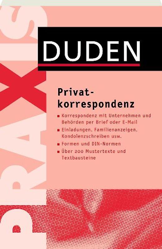 Duden Praxis – Privatkorrespondenz