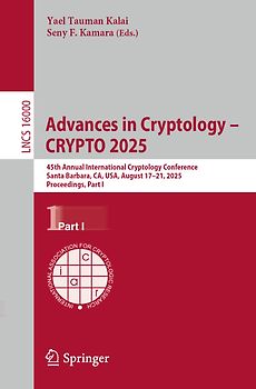 Advances in Cryptology – CRYPTO 2025