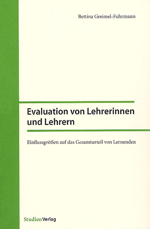 Evaluation von Lehrerinnen und Lehrern