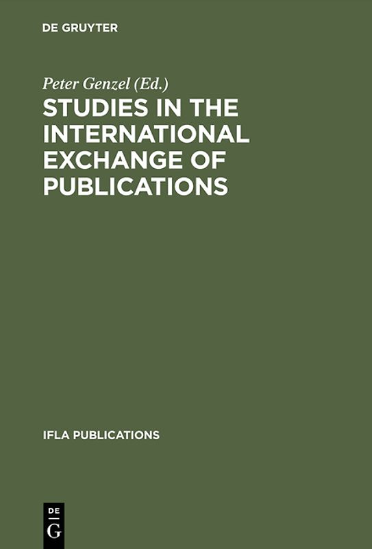 Studies in the international exchange of publications