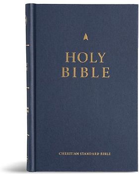 CSB Church Bible, Navy Hardcover