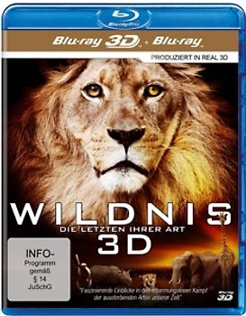 Wildnis 3D - Die letzten Ihrer Art 3D Blu-ray Disc