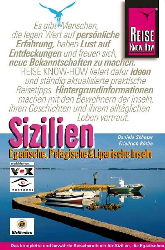 Sizilien – Egadische, Pelagische und Liparische Inseln