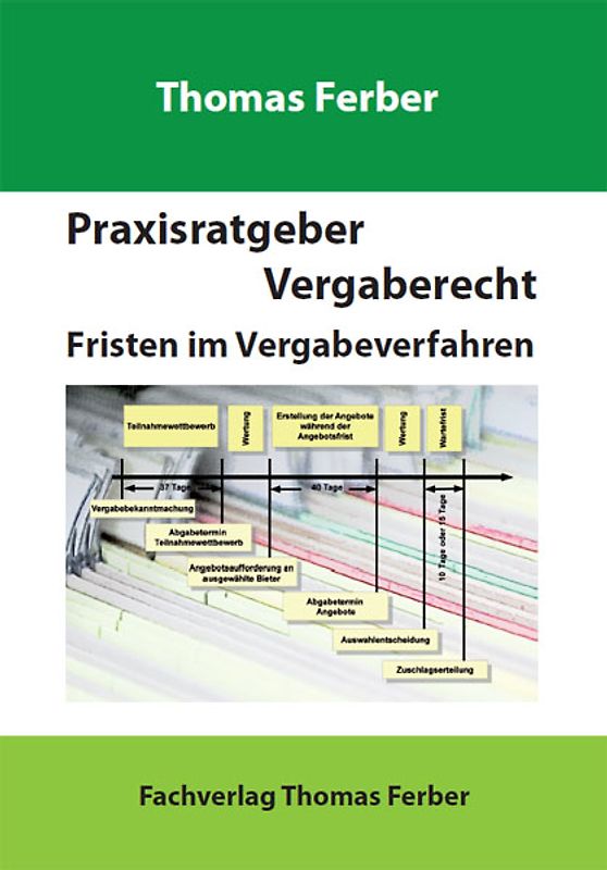 Praxisratgeber Vergaberecht  - Fristen im Vergabeverfahren
