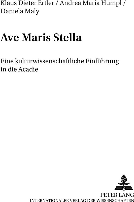 «Ave Maris Stella»