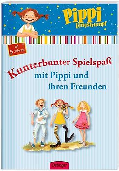 Pippi Langstrumpf. Kunterbunter Spielspaß mit Pippi und ihren Freunden. Beschäftigungsheft