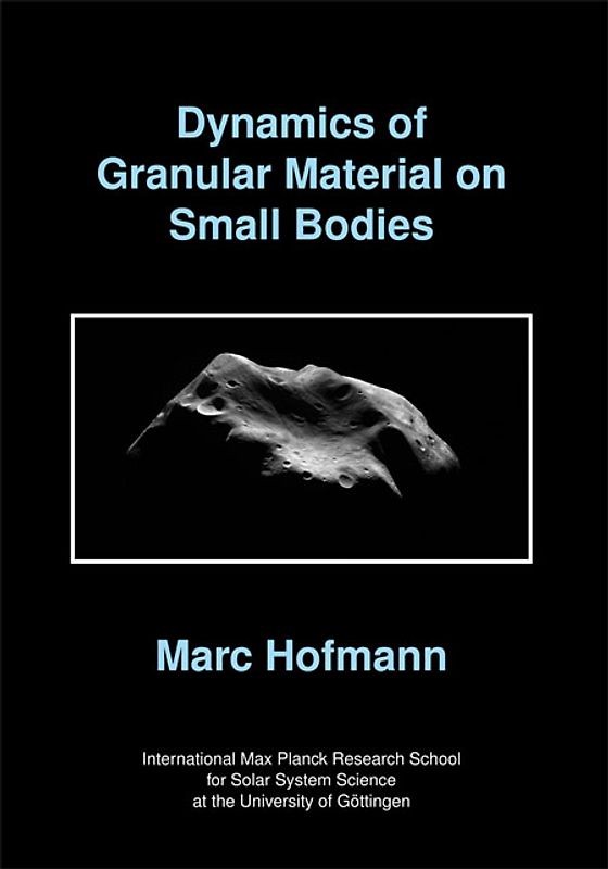 Dynamics of Granular Material on Small Bodies