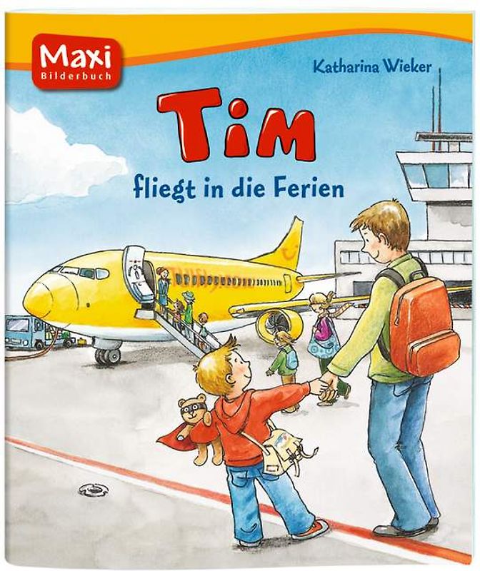 Tim fliegt in die Ferien