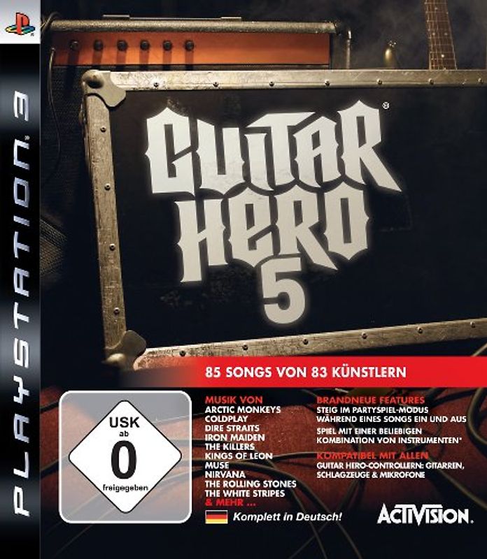 Guitar Hero 5 PlayStation 3