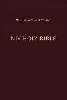 Niv, Holy Bible, Compact, Paperback, Burgundy, Comfort Print