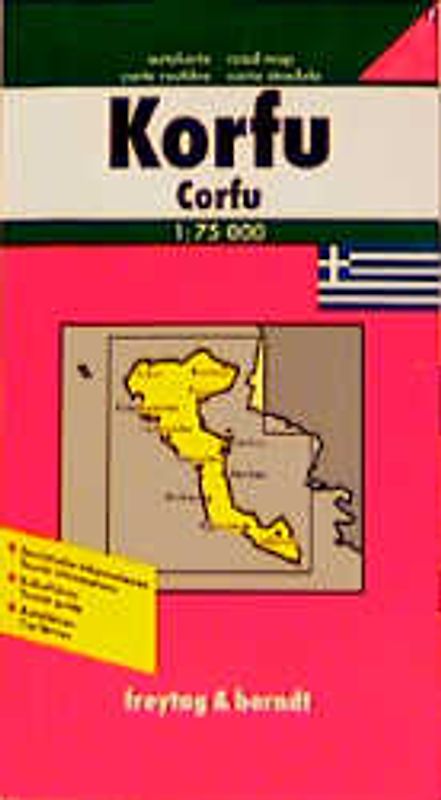 Korfu. 1:75000