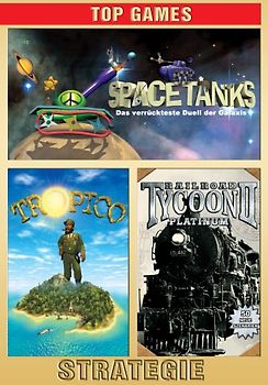Spacetanks/Tropico/Railroad Tycoon2 Platinum PC Spiele