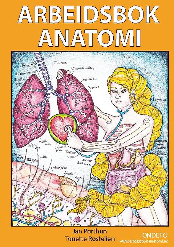 Arbeidsbok Anatomi - Sykepleie (Innbinding Heftet)