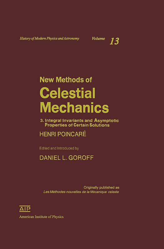 New Methods of Celestial Mechanics