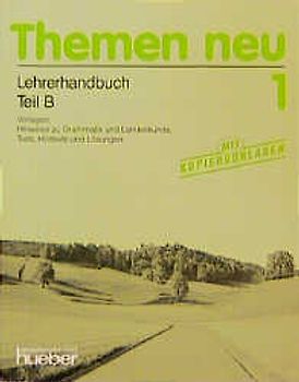 Themen neu 1 - Ausgabe in drei Bänden. Lehrwerk für Deutsch als Fremdsprache / Themen neu 1