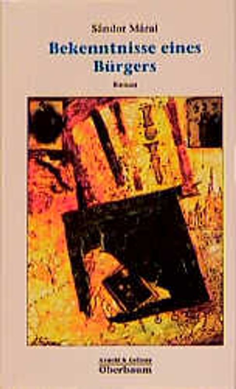 Bekenntnisse eines Bürgers. Roman