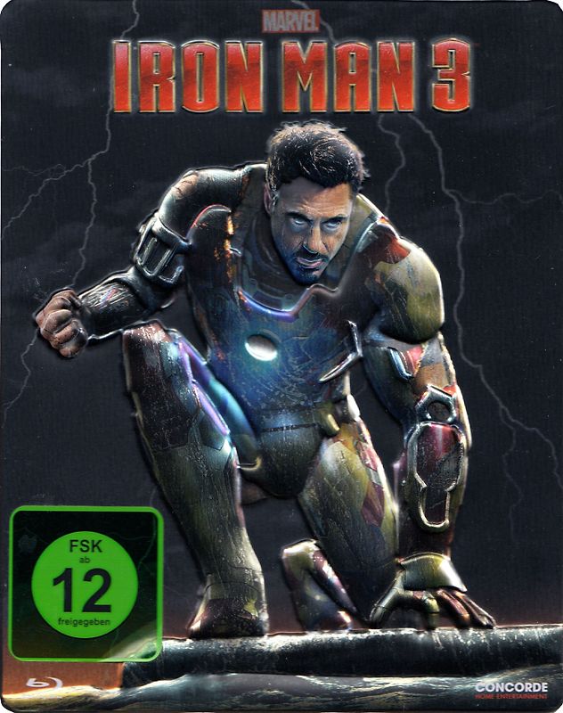 Iron Man 3 [Steelbook] Blu-ray Disc