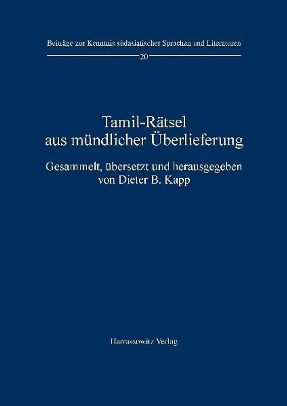 Tamil-Rätsel aus mündlicher Überlieferung