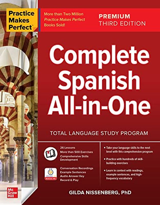 Practice Makes Perfect: Complete Spanish All-in-One, Premium Third Edition