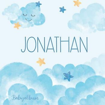 Jonathan Babyalbum: Babybuch zum Eintragen, Ausfüllen und Gestalten