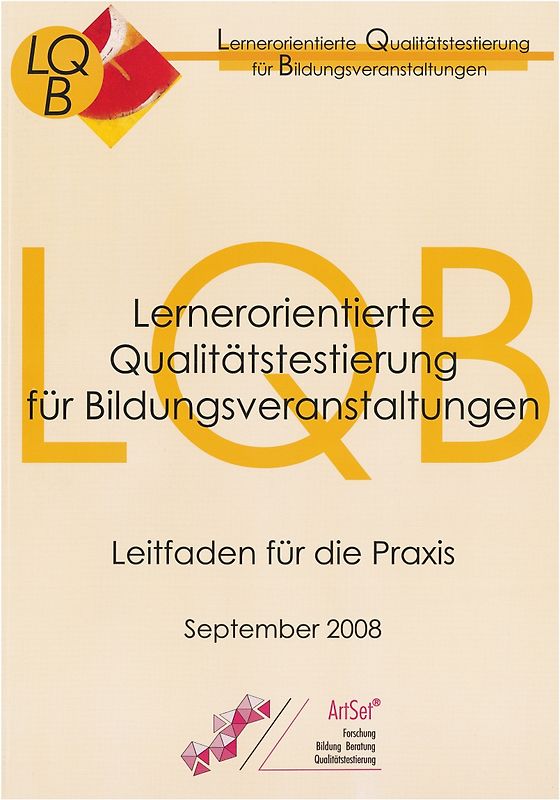 Lernerorientierte Qualitätstestierung für Bildungsveranstaltungen