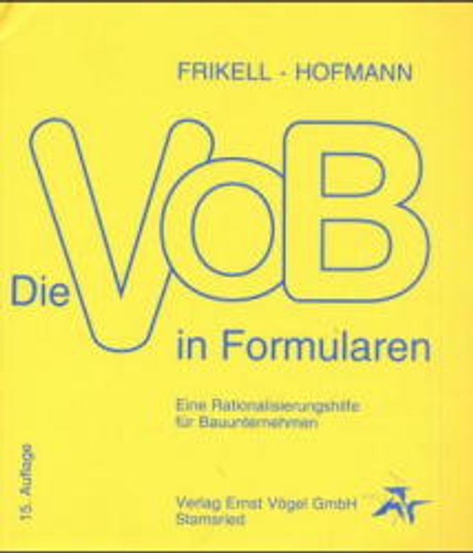 VOB in Formularen