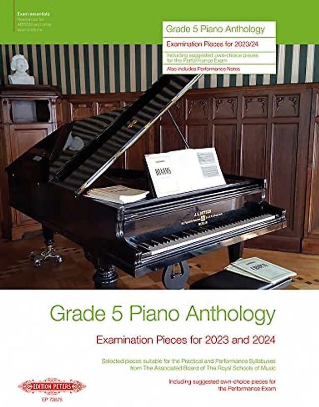 Grade 5: Piano Anthology -Examination Pieces for 2023 and 2024- (Performance Notes by Norman Beedie): Sammelband für Klavier