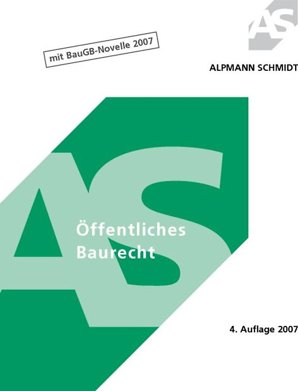 Öffentliches Baurecht