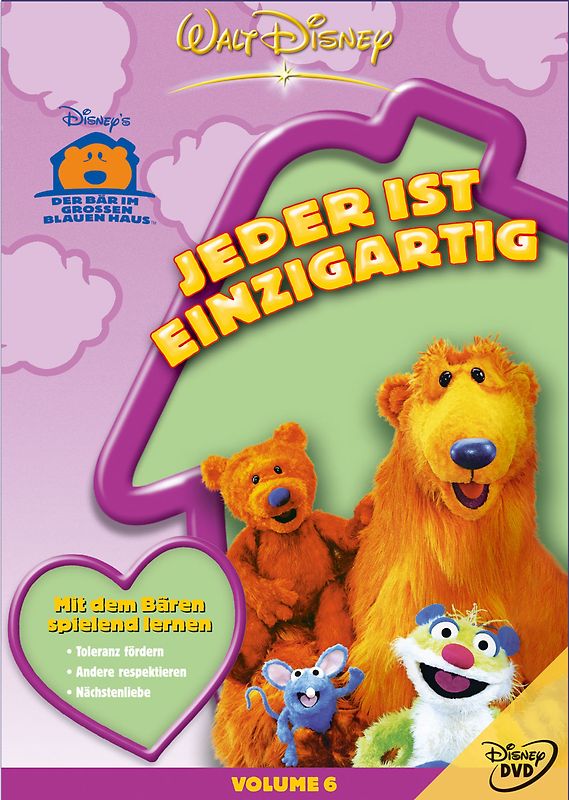 Bär im großen blauen Haus:Jeder ist einzigartig! DVD