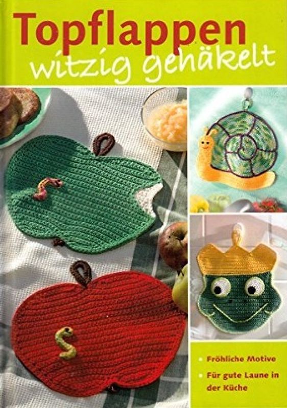 Topflappen witzig gehäkelt