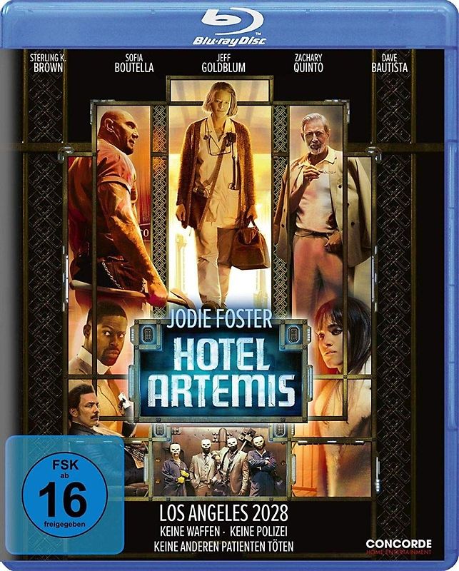 Hotel Artemis Blu-ray Disc