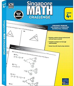 Singapore Math Challenge, Grades 4 - 6: Volume 20