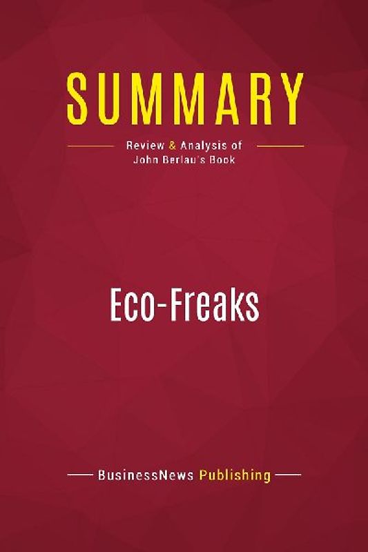 Summary: Eco-Freaks
