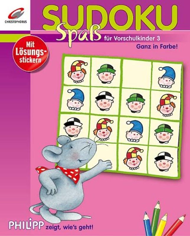 Sudoku Spaß für Vorschulkinder 3