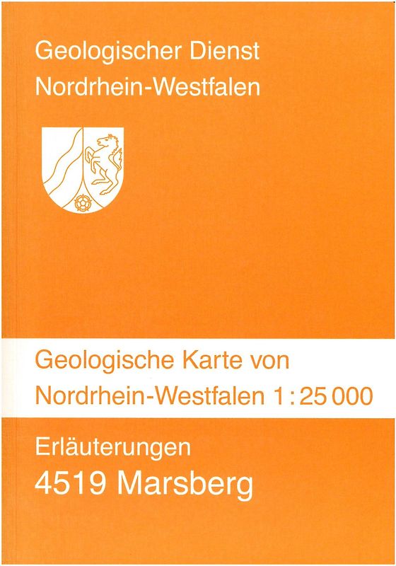 Geologische Karten von Nordrhein-Westfalen 1:25000 / Geologische Karten von Nordrhein-Westfalen 1 : 25000