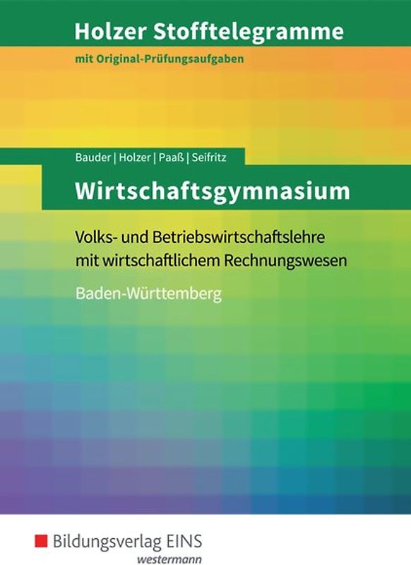 Holzer Stofftelegramme Baden-Württemberg / Holzer Stofftelegramme Baden-Württemberg – Wirtschaftsgymnasium