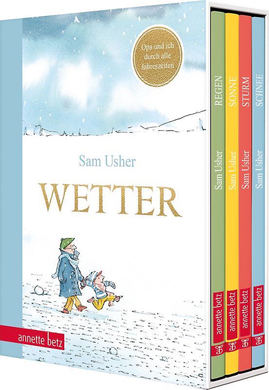 Wetter - Vier Bilderbücher in einem hochwertigen Schuber