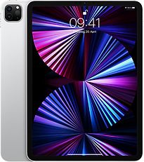 Image of Apple iPad Pro 11 128GB [wifi, model 2021] zilver (Refurbished)
