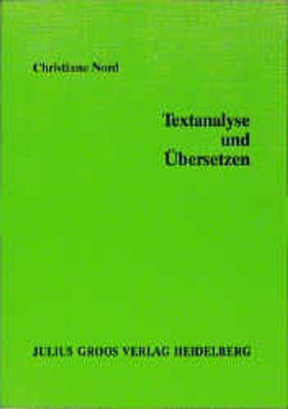 Textanalyse und Übersetzen