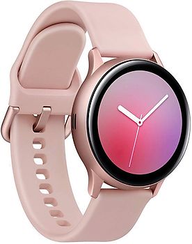 Samsung Galaxy Watch Active2 40 mm - Boîtier en aluminium or et bracelet sport or [Wi-Fi + 4G]