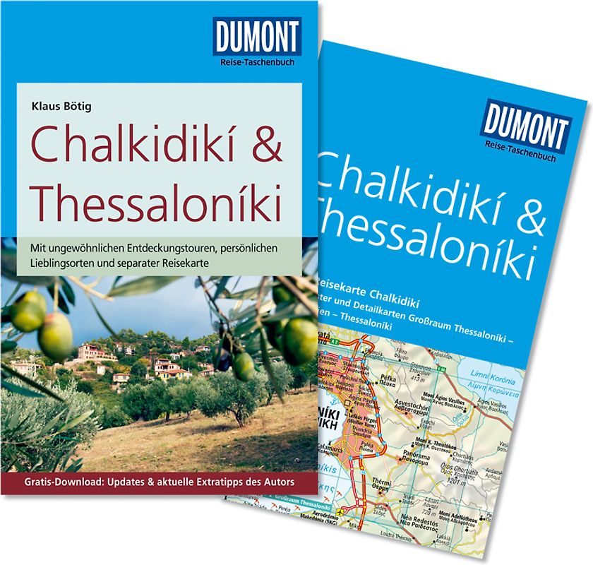 DuMont Reise-Taschenbuch Reiseführer Chalkidikí & Thessaloníki